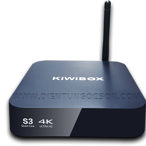 KIWIBOX S3 | Android TV Box 4K 3D
