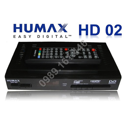 Đầu thu kỹ thuật số vệ tinh HUMAX HD02
